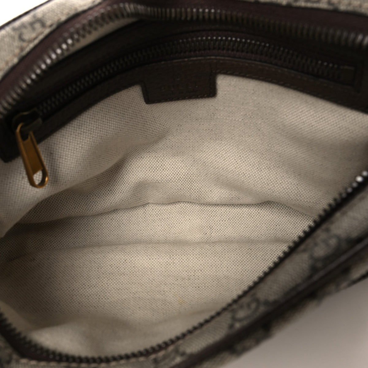 Soft GG Supreme Monogram Medium Ophidia Belt Bag Dark Brown wholesalehk.shop