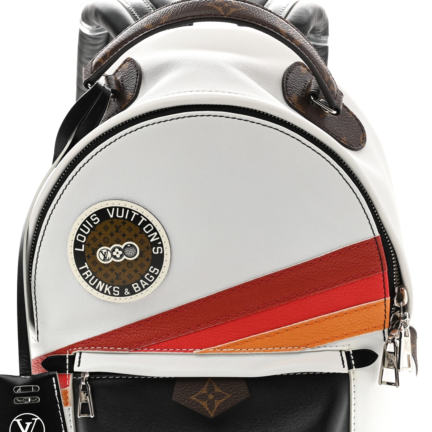 Calfskin Monogram LV Airline Palm Springs Backpack PM White £¨ Direct shipment via from wholesalehk.shop