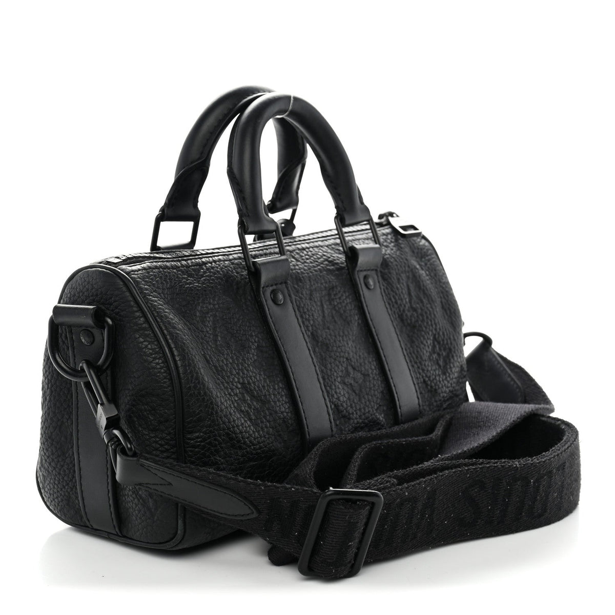 Monogram Taurillon Keepall Bandouliere 25 Black wholesalehk.shop