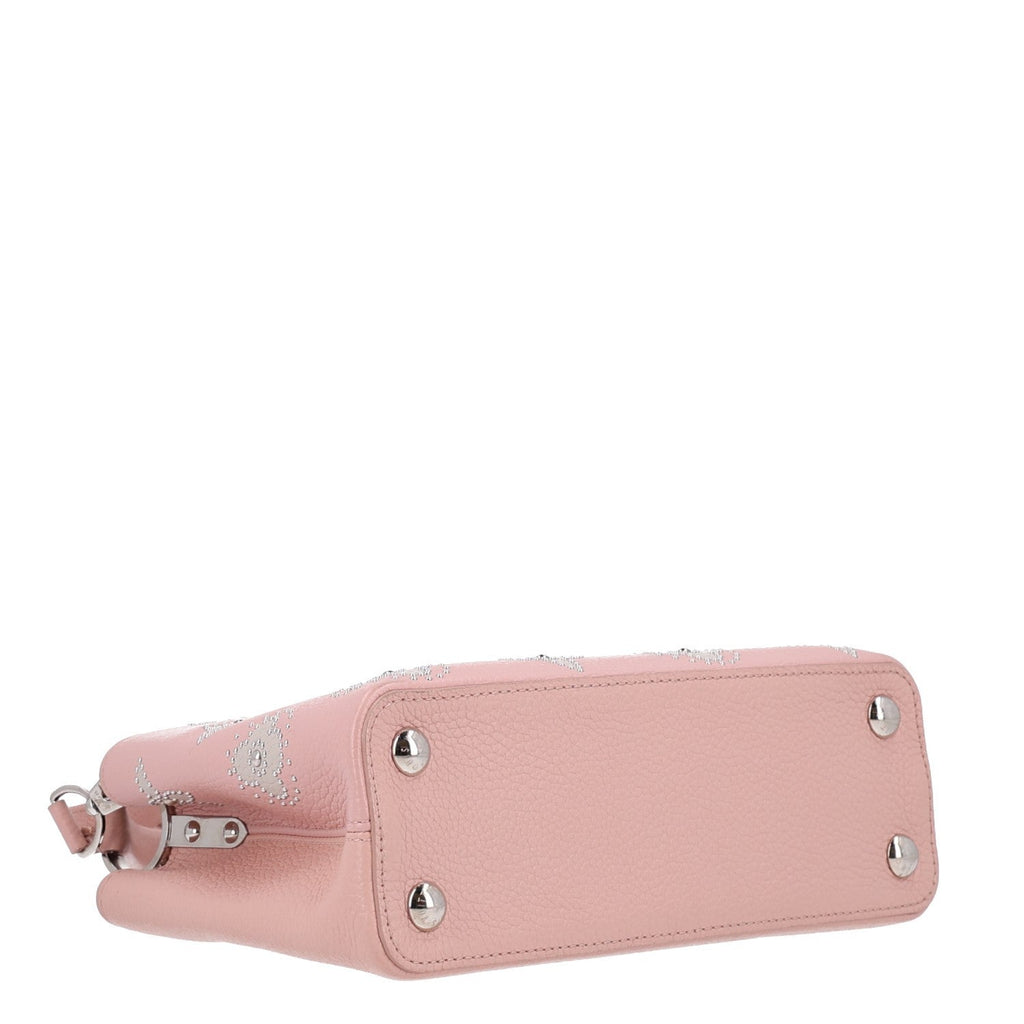 Taurillon Studded Flowers Capucines BB Magnolia £¨ Direct shipment via from wholesalehk.shop