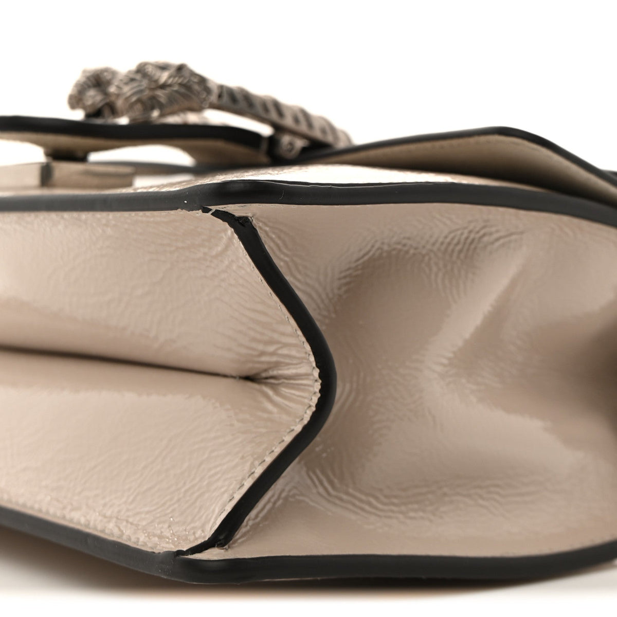 Crinkled Patent Small Dionysus Top Handle Bag Sphinx wholesalehk.shop