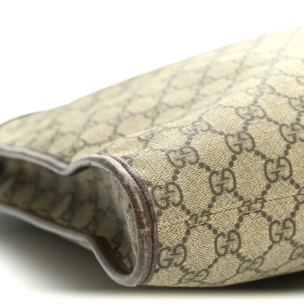 GG Supreme Monogram Large Rajah Chain Tote Beige New Acero wholesalehk.shop