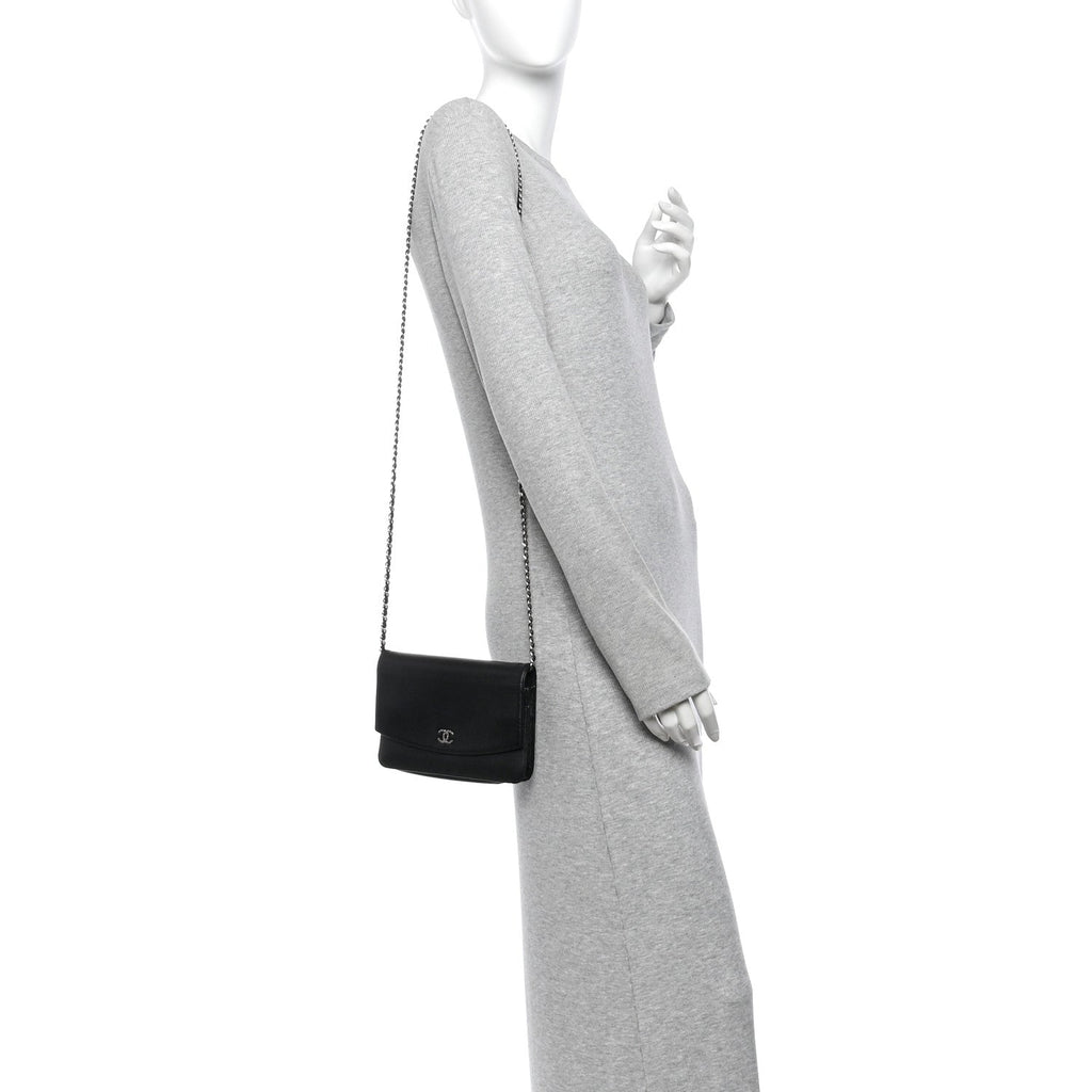 Caviar Sevruga Wallet on Chain WOC Black wholesalehk.shop