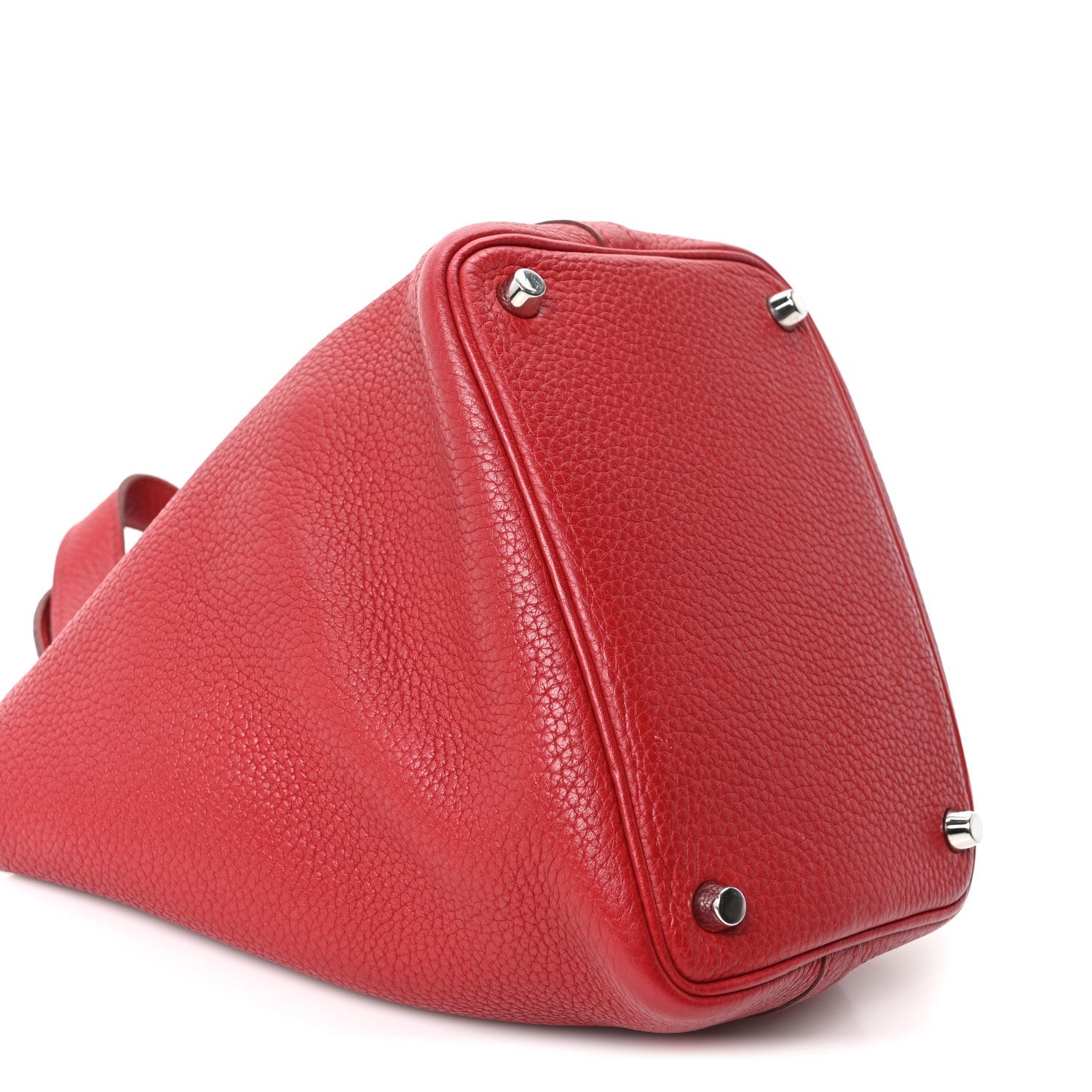 Taurillon Clemence Picotin Lock 18 PM Rouge Garance £¨ Direct shipment via from wholesalehk.shop