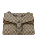 GG Supreme Monogram Medium Dionysus Shoulder Bag Taupe wholesalehk.shop