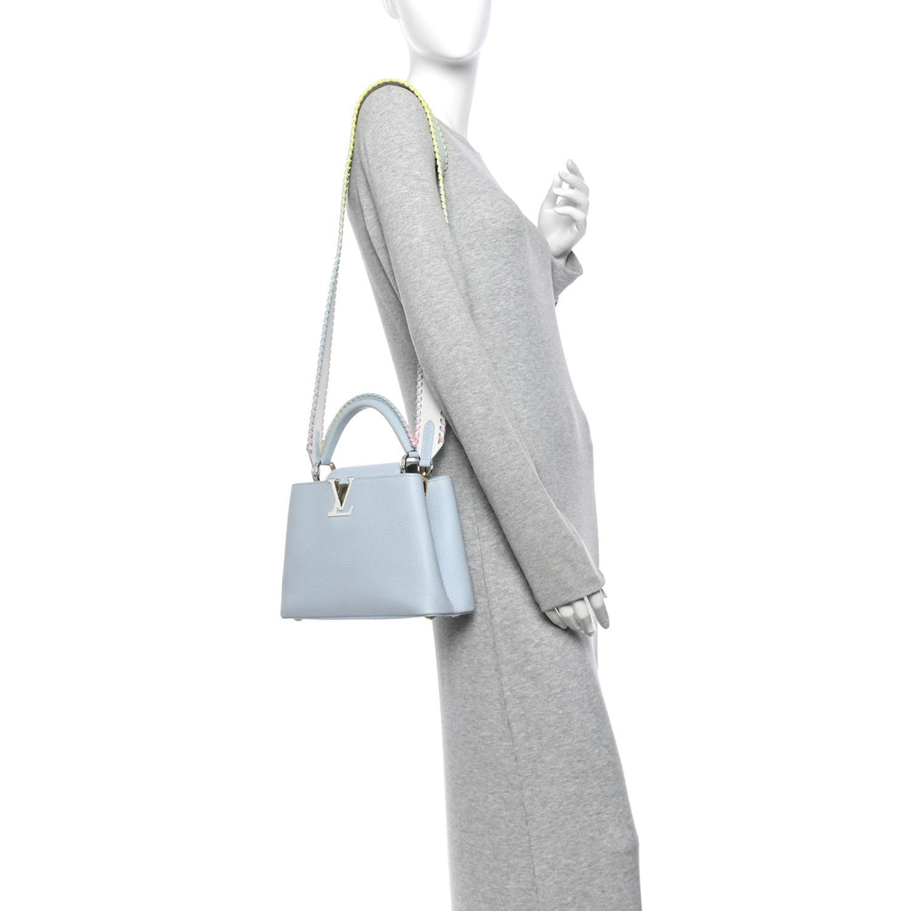 Taurillon Capucines BB Light Blue £¨ Direct shipment via from wholesalehk.shop