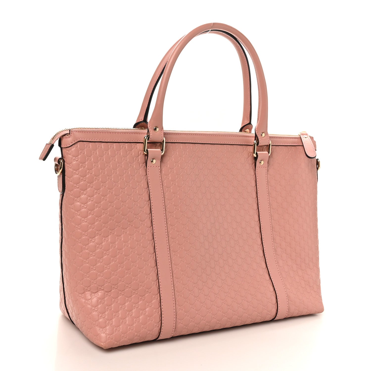 Soft Microguccissima Medium Zippered Satchel Soft Pink £¨ Direct shipment via from wholesalehk.shop