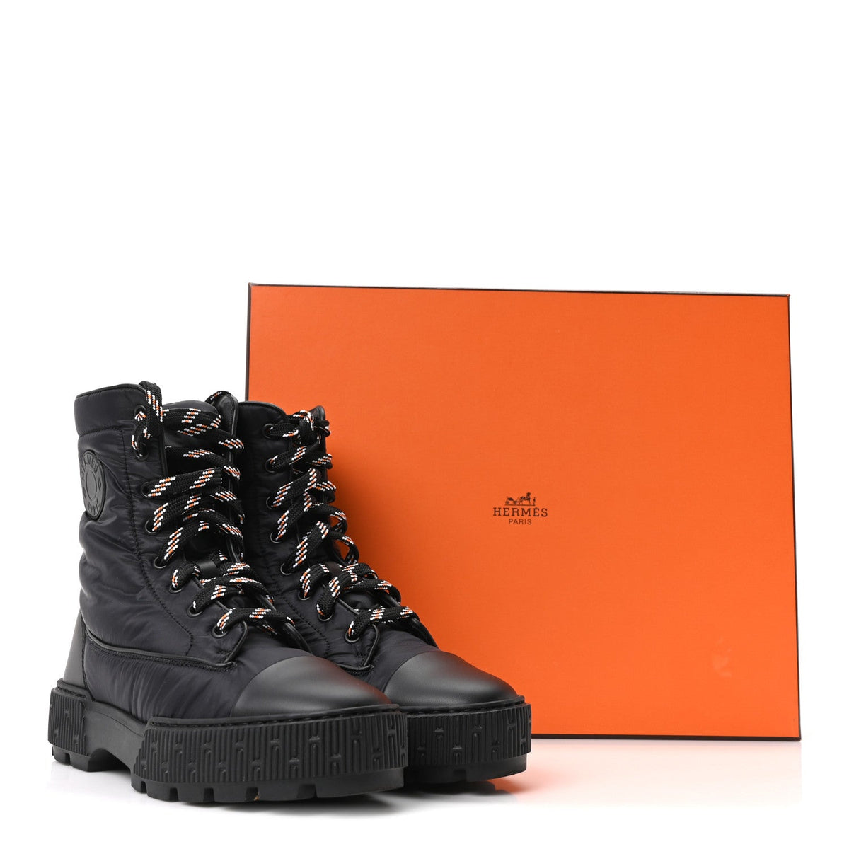Calfskin Parachute Fresh Ankle Boots 35 Black wholesalehk.shop