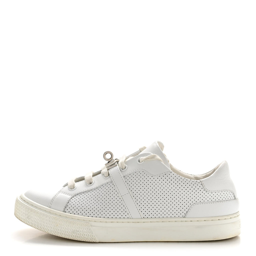 Calfskin Day Sneakers 37 White wholesalehk.shop