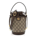 GG Supreme Monogram Ophidia Mini Bucket Bag Beige Ebony wholesalehk.shop