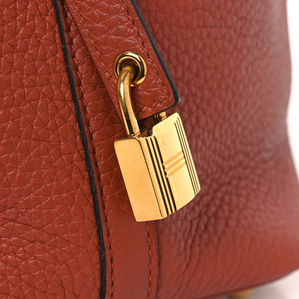 Taurillon Clemence Picotin Lock 18 PM Cuivre £¨ Direct shipment via from wholesalehk.shop