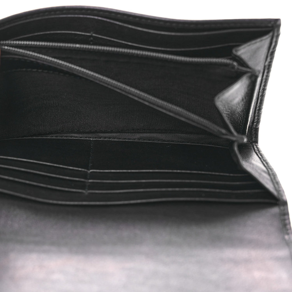 Microguccissima Bow Continental Wallet Black £¨ Direct shipment via from wholesalehk.shop