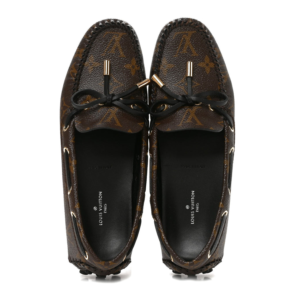 Patent Reverse Monogram Gloria Loafers 35.5 £¨ Direct shipment via from wholesalehk.shop