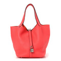 Taurillon Clemence Picotin Lock 22 MM Rose Jaipur £¨ Direct shipment via from wholesalehk.shop