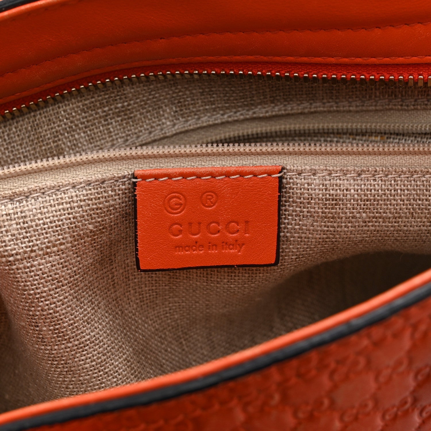 Microguccissima Small Bree Tote Sun Orange £¨ Direct shipment via from wholesalehk.shop