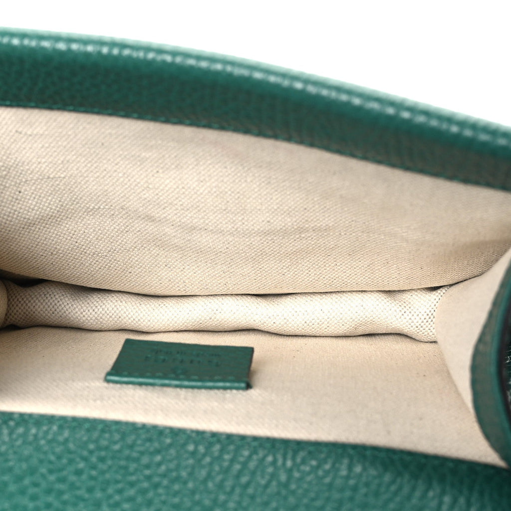 Calfskin Mini Dionysus Shoulder Bag Emerald wholesalehk.shop