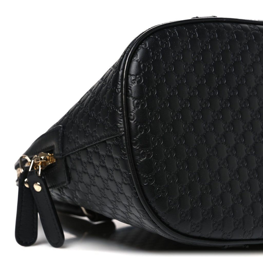 Microguccissima Medium Dome Bag Black £¨ Direct shipment via from wholesalehk.shop
