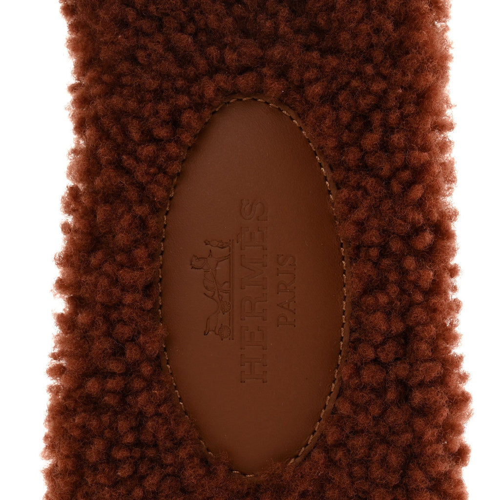 Woolskin Oran Sandals 37 Cognac wholesalehk.shop