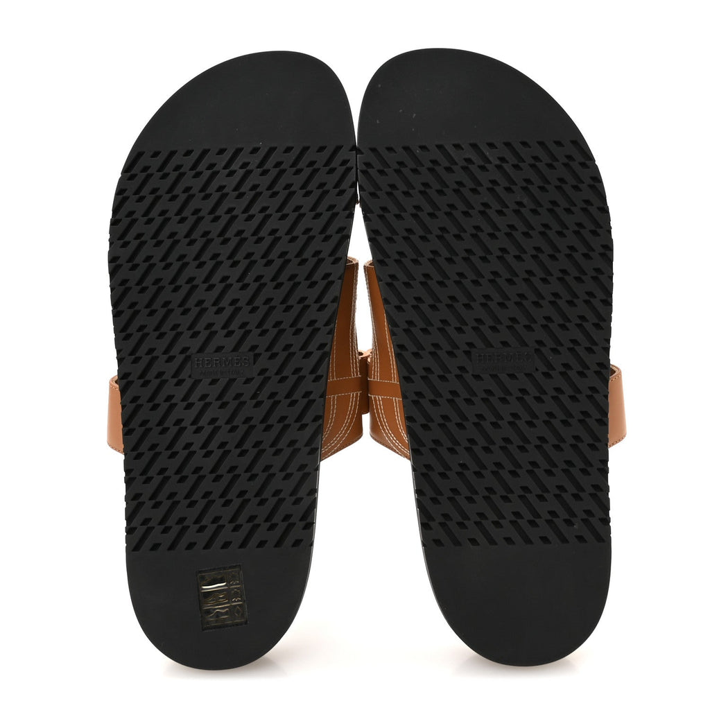 Calfskin Womens Chypre Sandals 40 Naturel wholesalehk.shop