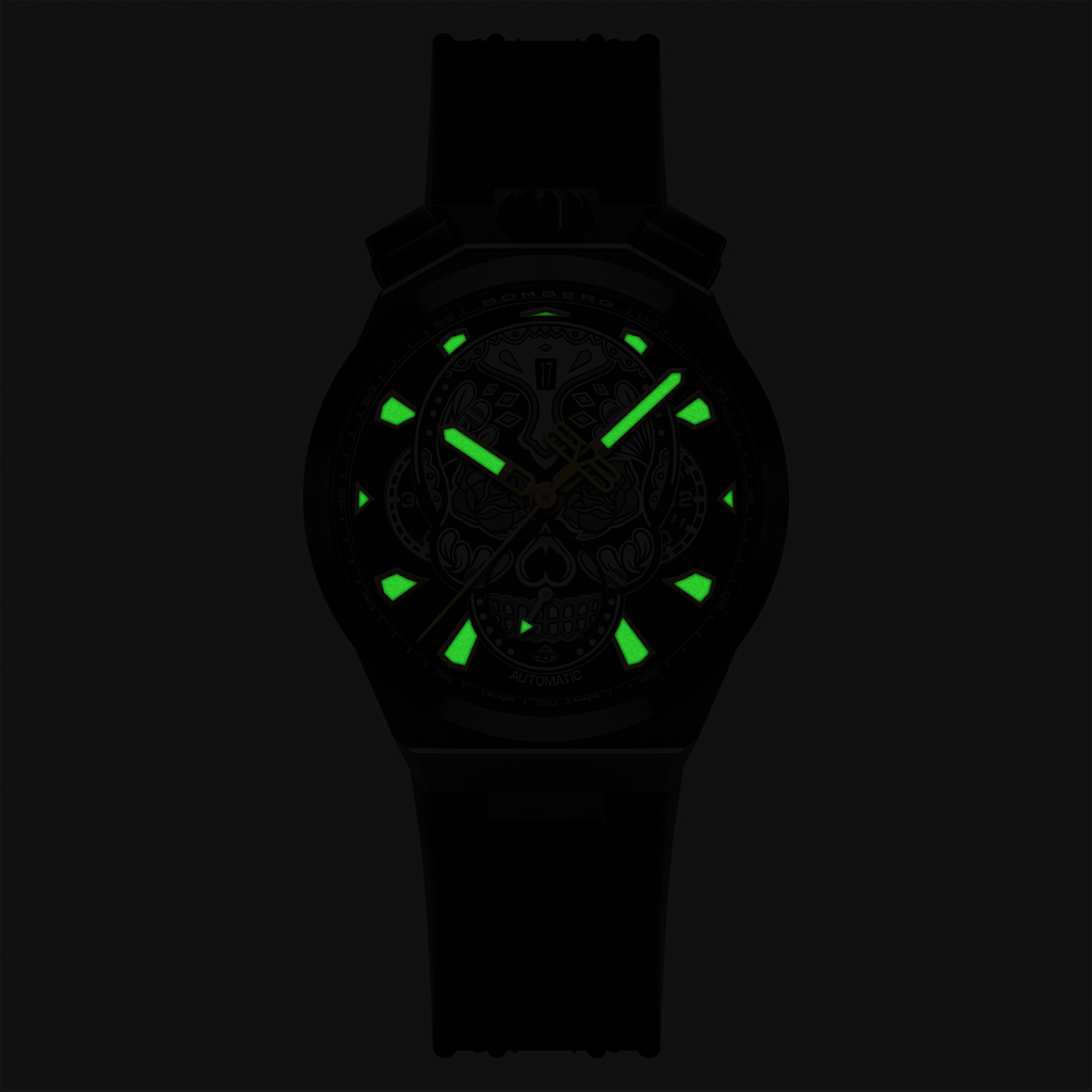 2026 New Arrival CHRONO SKULL THROWBACK EDITION - ALL BLACK wholesalehk.shop