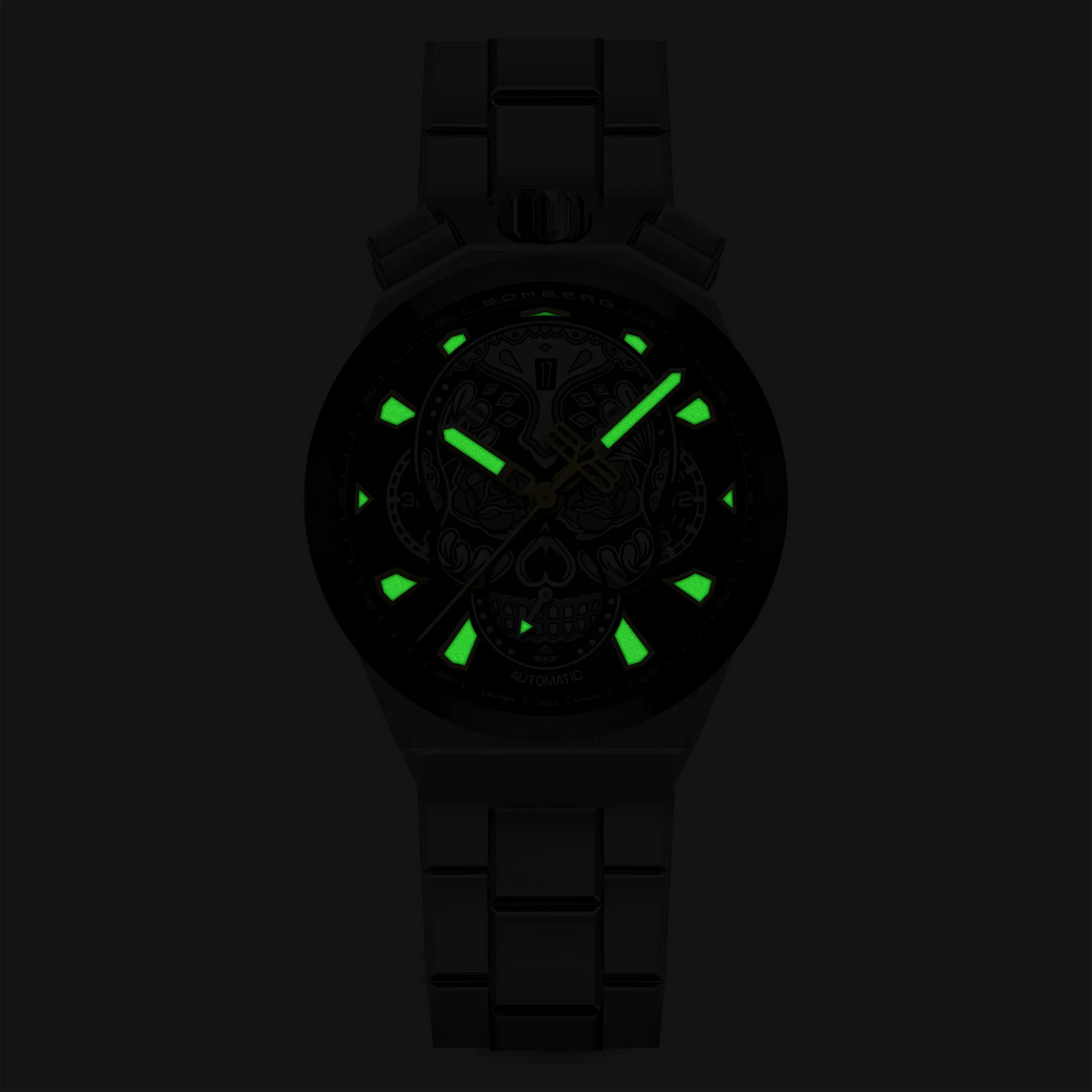 2026 New Arrival CHRONO SKULL THROWBACK EDITION - SILVER wholesalehk.shop
