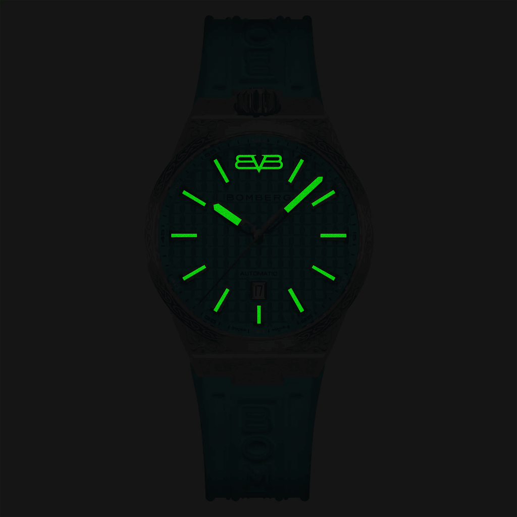 Bomberg Men's Bolt-68 NEO Automatic Teal Lagoon Watch wholesalehk.shop