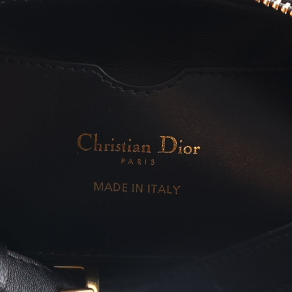 Calfskin Macrocannage Miss Caro Mini Hobo Bag Black wholesalehk.shop