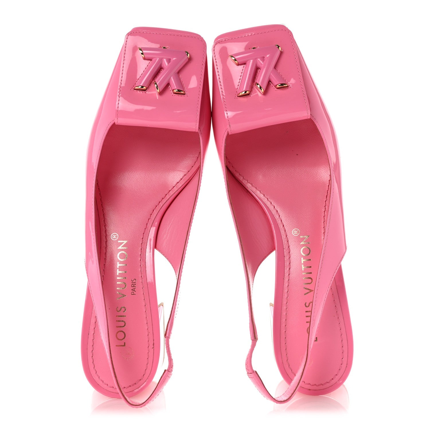 Patent Calfskin Shake Slingback Pumps 37.5 Pink £¨ Direct shipment via from wholesalehk.shop