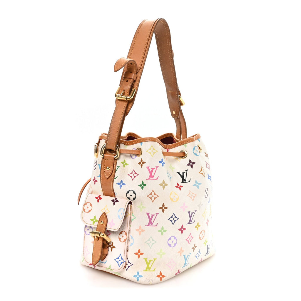 Monogram Multicolor Petit Noe White £¨ Direct shipment via from wholesalehk.shop