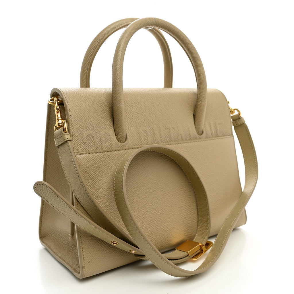 Grained Calfskin St. Honore Tote Beige wholesalehk.shop