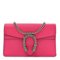 Dollar Calfskin Crystal Super Mini Dionysus Shoulder Bag Box Pink Black Diamond wholesalehk.shop