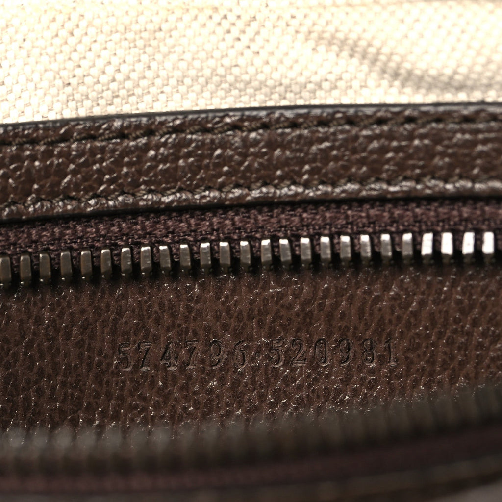 Soft GG Supreme Monogram Medium Ophidia Belt Bag Dark Brown wholesalehk.shop