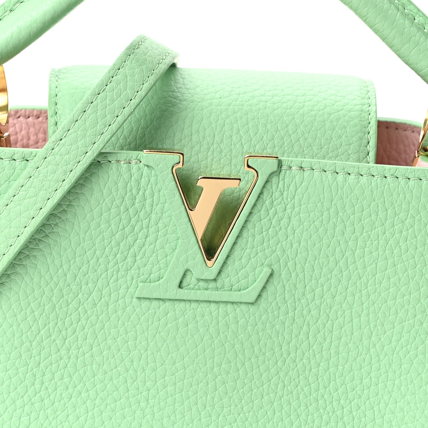 Taurillon Mini Capucines Vert Pomme £¨ Direct shipment via from wholesalehk.shop