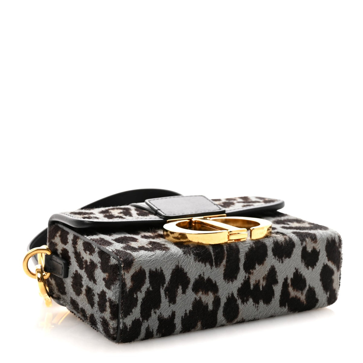 Pony Hair 30 Montaigne Box Bag Blue wholesalehk.shop