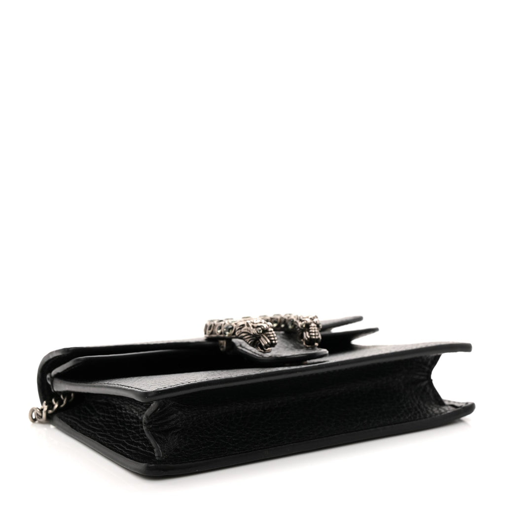 Calfskin Super Mini Dionysus Shoulder Bag Black wholesalehk.shop