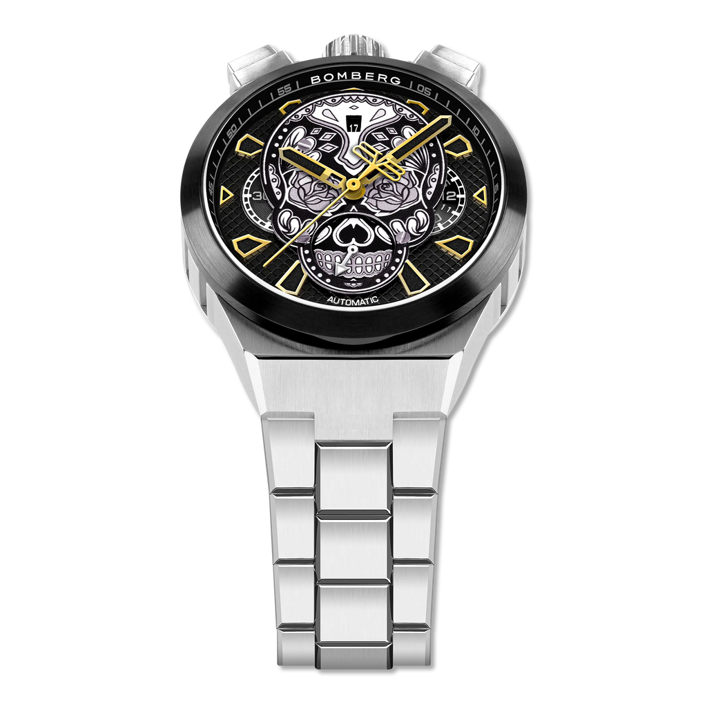 2026 New Arrival CHRONO SKULL THROWBACK EDITION - SILVER wholesalehk.shop