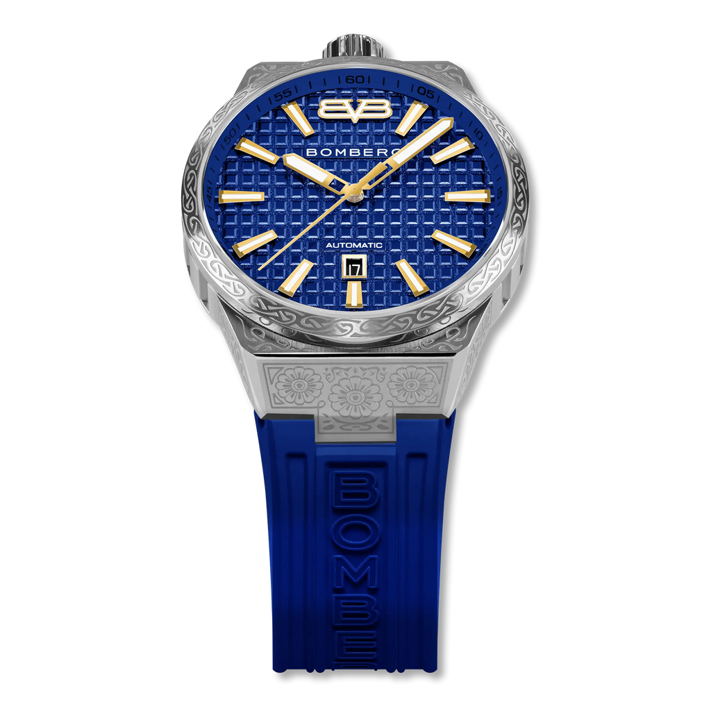 Bomberg Men's Majestic Blue Automatic Watch wholesalehk.shop