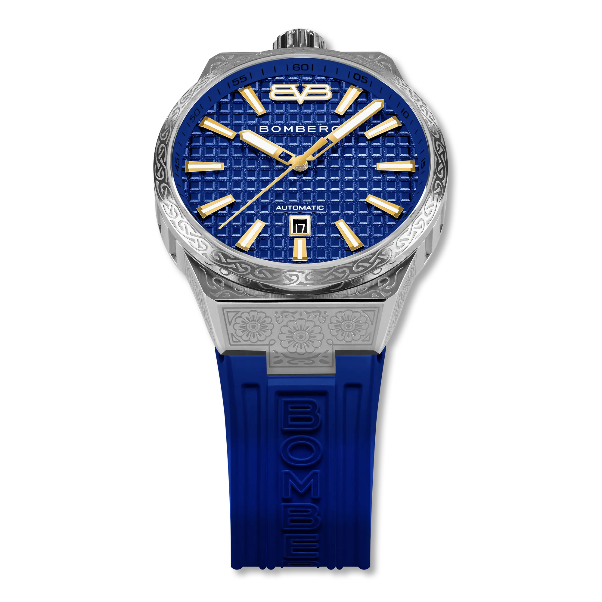 Bomberg Men's Majestic Blue Automatic Watch wholesalehk.shop