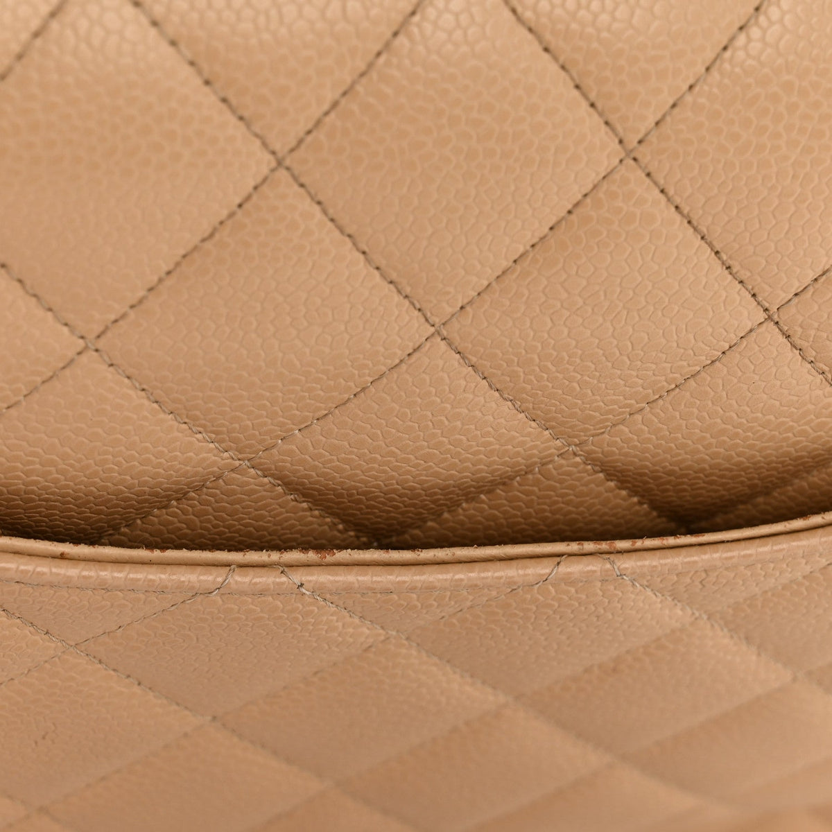Caviar Quilted Jumbo Double Flap Beige Clair wholesalehk.shop