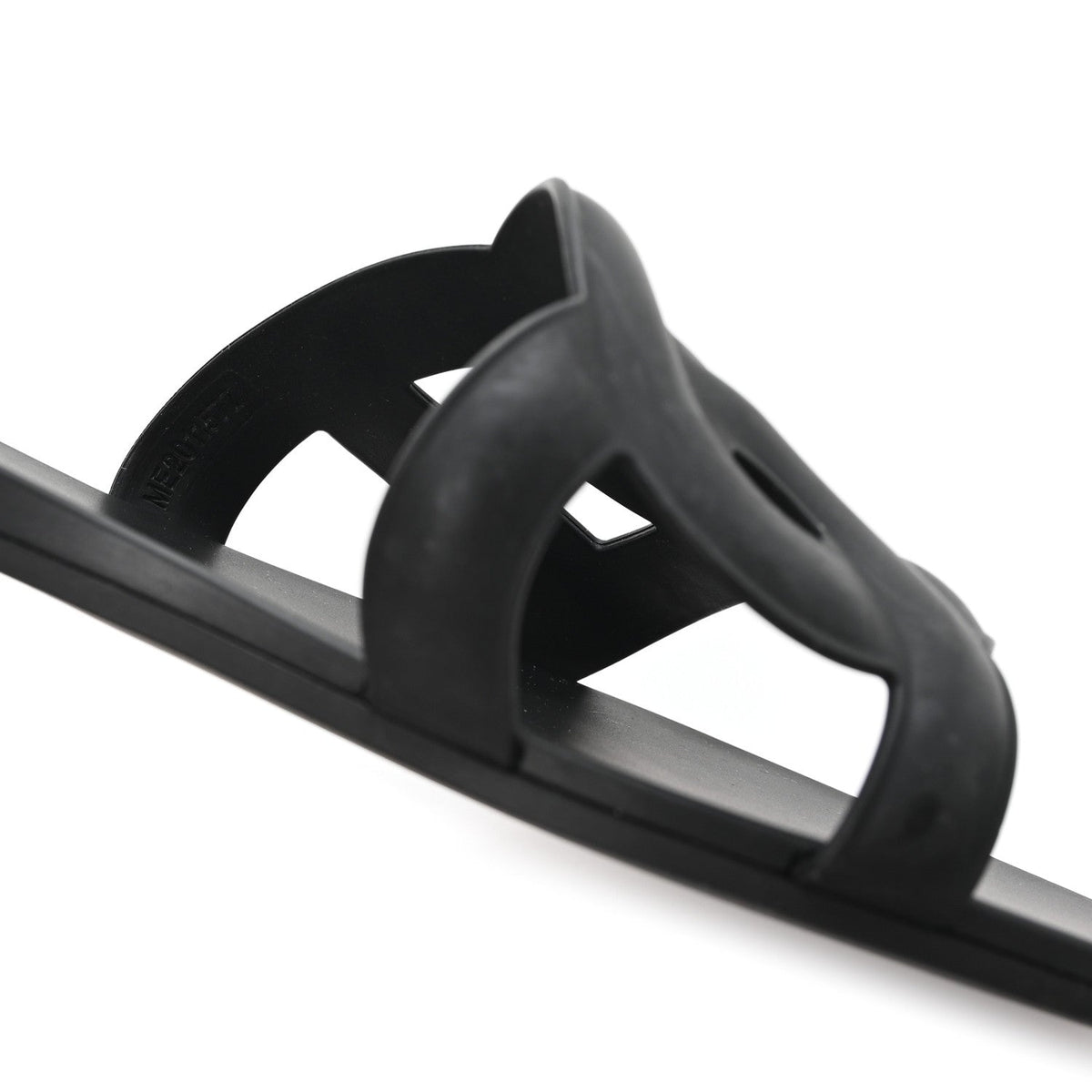 Rubber Aloha Sandals 38 Black wholesalehk.shop