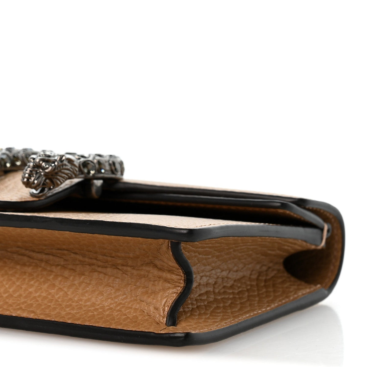 Dollar Calfskin Crystal Super Mini Dionysus Shoulder Bag Natural Tan Black Diamond wholesalehk.shop