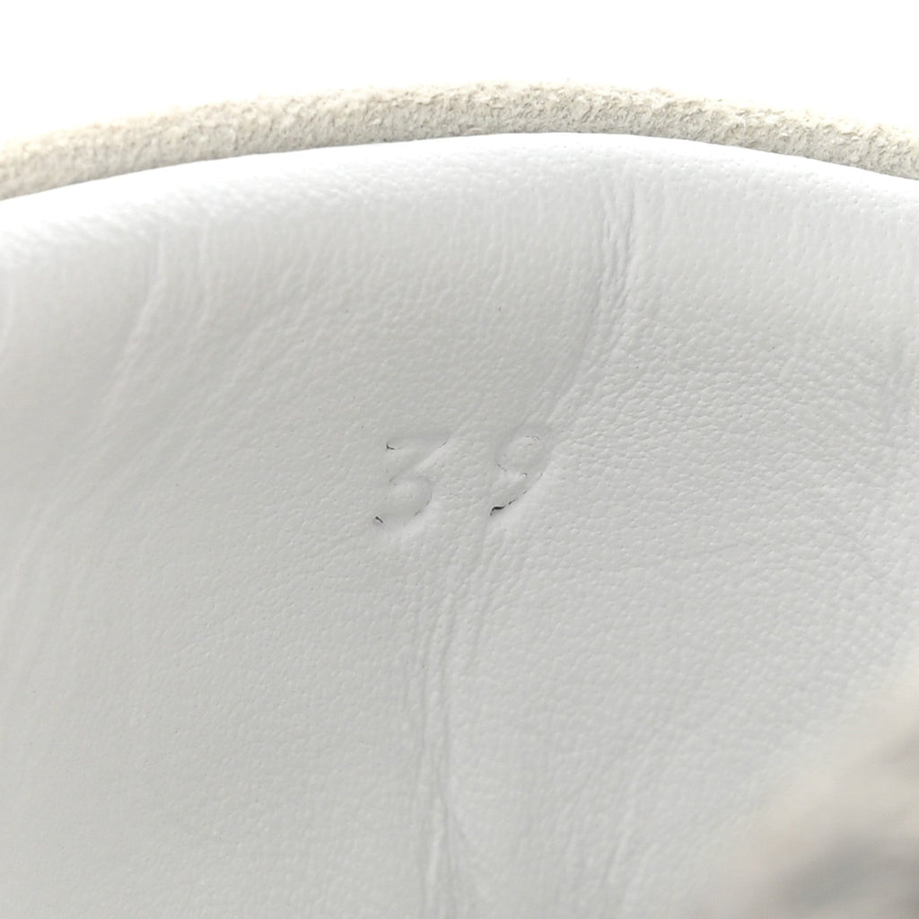 Air Mesh Suede Goatskin Bouncing Sneakers 39 Gris Lulea White wholesalehk.shop