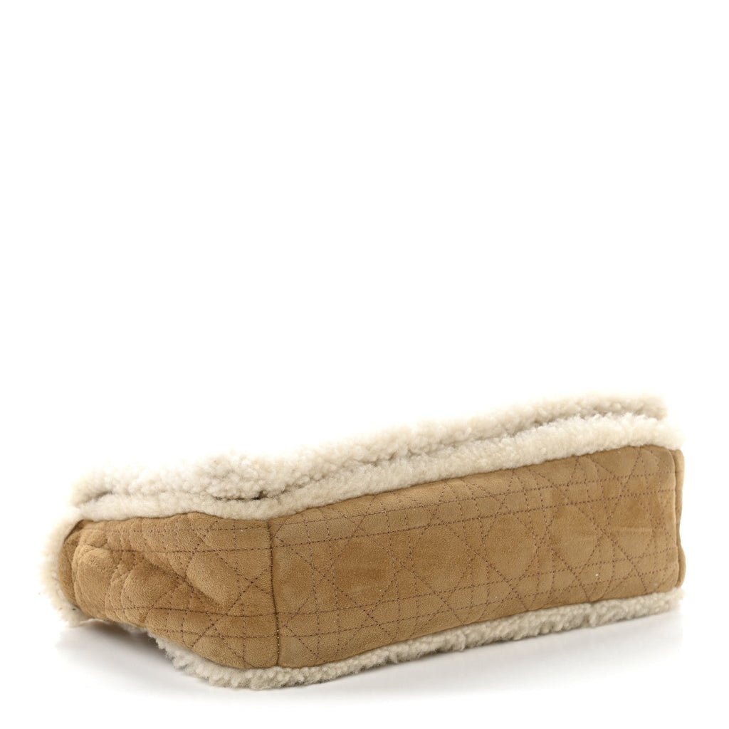 Shearling Cannage Large Caro Bag Camel wholesalehk.shop
