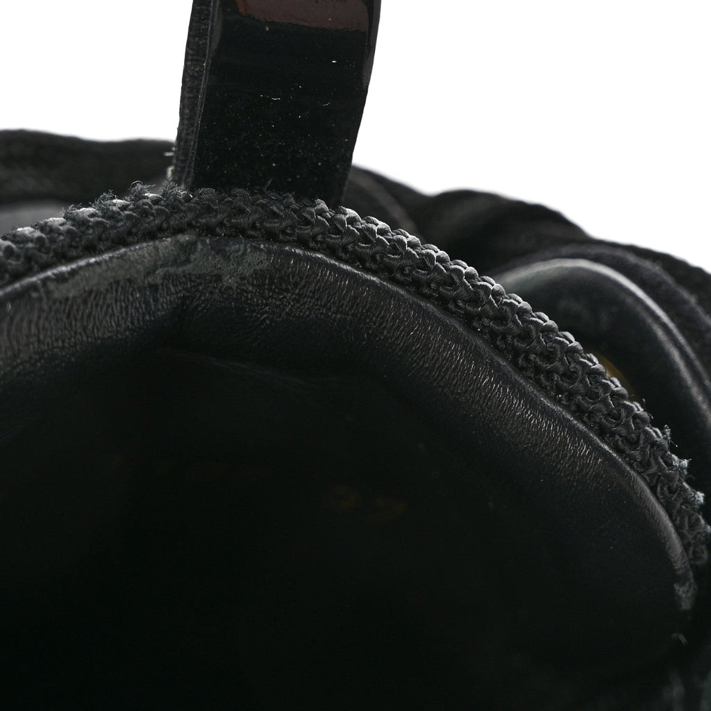 Suede Monogram Run Away Sneakers 37 Black £¨ Direct shipment via from wholesalehk.shop