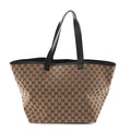 Monogram Medium Totissima Shopping Tote Beige Ebony wholesalehk.shop