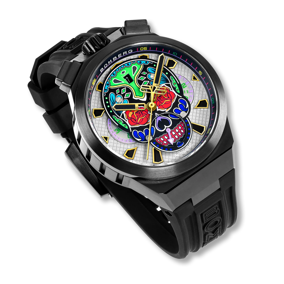 2026 New Arrival CHRONO SKULL THROWBACK EDITION - COLORIDO BLACK wholesalehk.shop