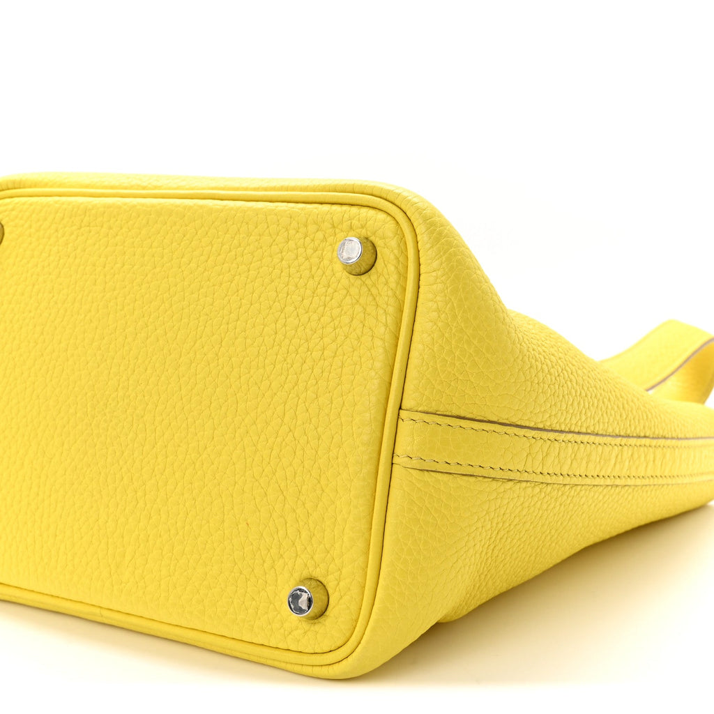 Taurillon Clemence Picotin Lock 18 PM Lime £¨ Direct shipment via from wholesalehk.shop