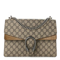 GG Supreme Monogram Medium Dionysus Shoulder Bag Taupe wholesalehk.shop