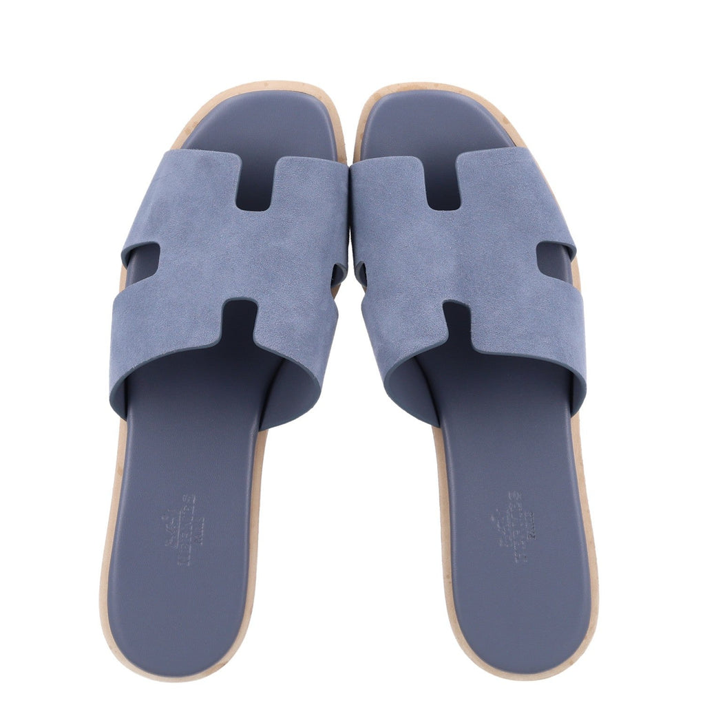 Suede Goatskin Cork Eze 30 Sandals 38 Bleu Grignon wholesalehk.shop