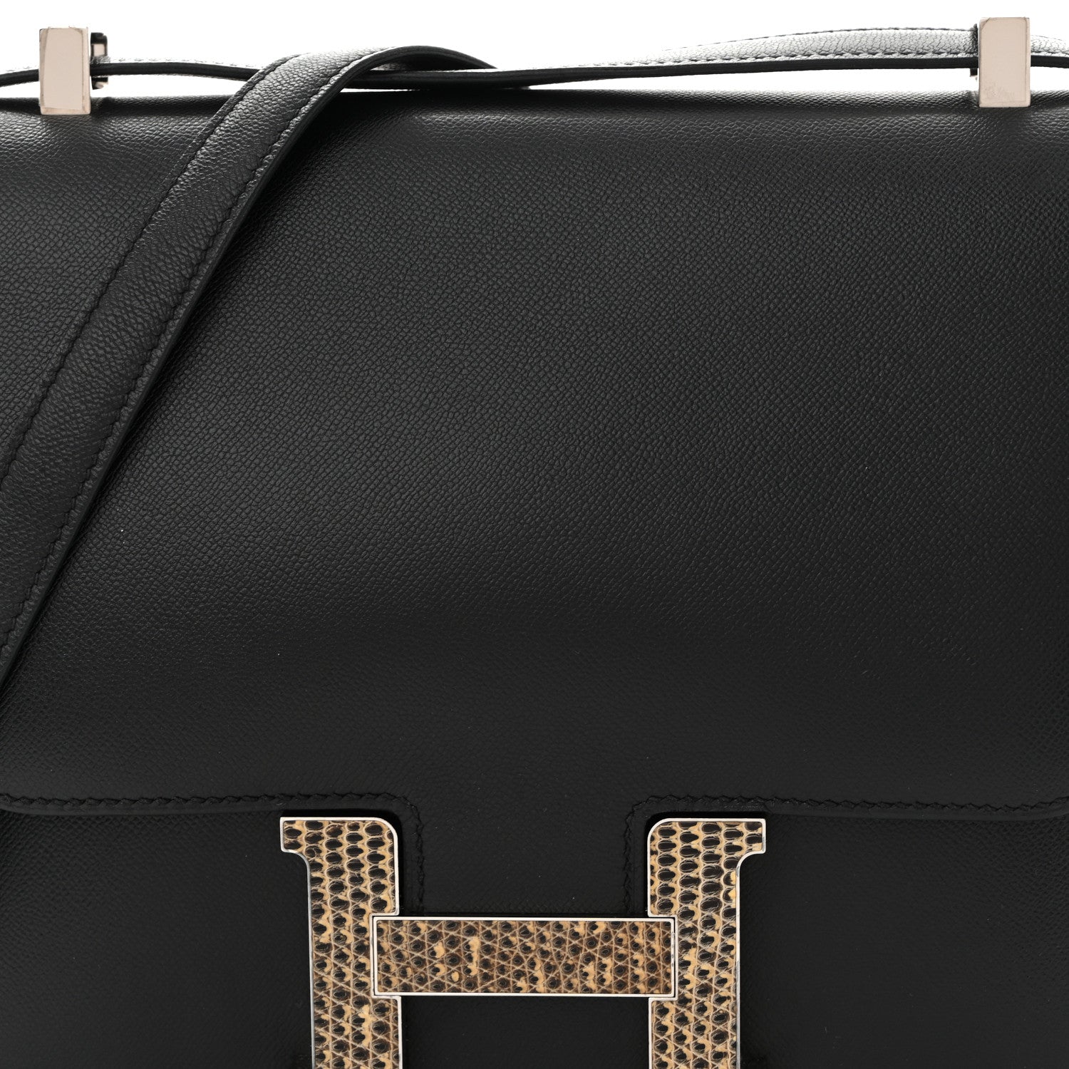 Madame Calfskin Lizard Constance 24 Black Ombre £¨ Direct shipment via from wholesalehk.shop